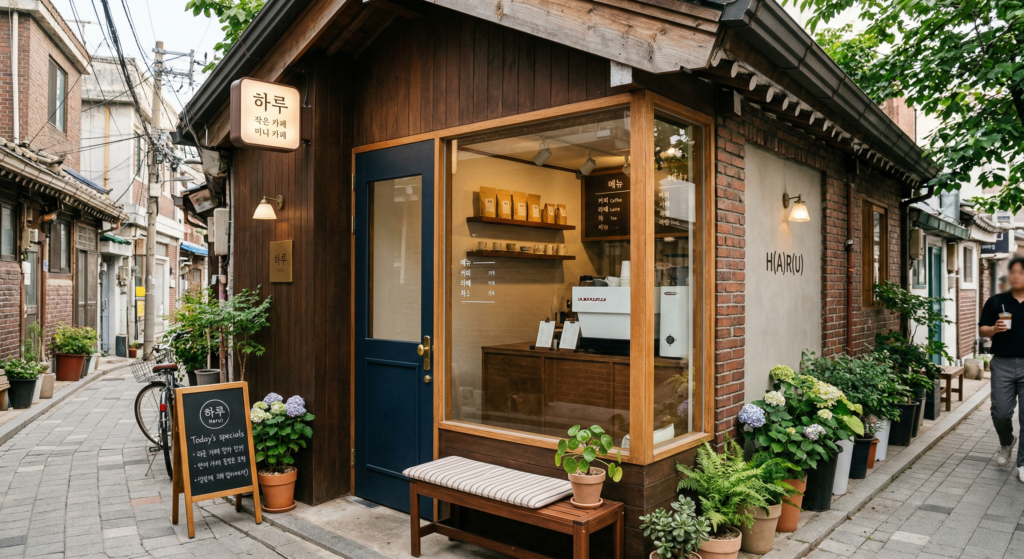 카페창업비용 보고서, 1인 카페창업 평균 비용을 알아보자! 테이크아웃전용 1인카페 인테리어