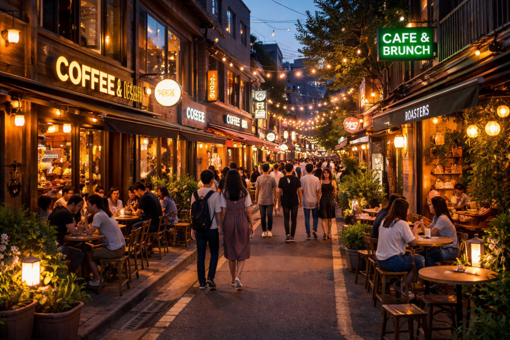 카페창업비용 보고서, 1인 카페창업 평균 비용을 알아보자! 서울의 여유로운 카페거리