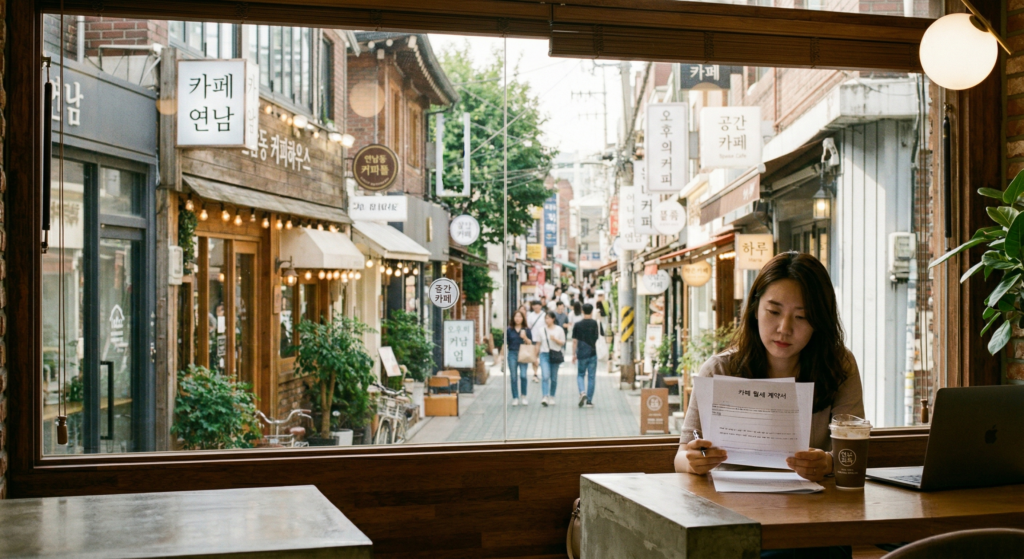 카페창업비용 보고서, 1인 카페창업 평균 비용을 알아보자! 카페월세계약